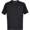 Men's T-shirt Under Armour Tech SS Tee 2.0 - black čierna 5XL Under Armour 0192006314257