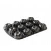 Nordic Ware Forma na 12 brownies grafitová 1 l