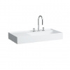 Laufen Kartell - Umývadlo, 90x46 cm, s 3 otvormi na batériu, SaphirKeramik, biela H8103390001581