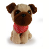MAC TOYS Plyšový psík, 21 cm, béžový
