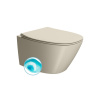 GSI MODO závesná WC misa, Swirlflush, 37x54cm, creta dual-mat, 841508