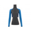 Aclima WarmWool Polo Women, Marengo/Corsair/Beige Mel./NavyBlazer - dámské triko M