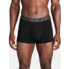 Pánské boxerky Under Armour Performance Cotton 3in - 3pk, barva: zelená, velikost: XL