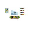 Teddies Skateboard prstový plast 10cm s doplňky asst