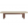 Luxusné thajské masážne lehátko Clap Tzu AMBRA Thai Doplnky: bez doplnkov, Farba čalúnenia: PU - perlová (pearl), Farba konštrukcie: olejovaný wenge 202*115 cm | 60 kg | 13 farieb
