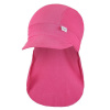 Little Angel Šiltovka tenká pirát Outlast® UV 50+ Tm. ružová Veľ. 5 (49-53 cm)