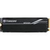 TRANSCEND MTE250H 4TB SSD disk M.2 2280, PCIe Gen4 x4 NVMe 1.4 (3D TLC), aluminium heatsink, 7100MB/s R, 6500MB/s W
