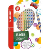 STABILO EASYstart sada 12 pastelek pro praváky s ořezávátkem