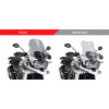 PUIG Plexi štít PUIG TOURING 9613N čierna