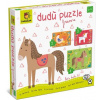Puzzle Ludattica Dudu Zvieratká z farmy, puzzle pre začiatočníkov (20309)
