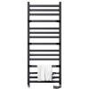 Regnis LOX DUO, vykurovacie teleso 530x1800mm, 765W, čierna matná, LOXDUO1810/540/D50/LG/BLACK