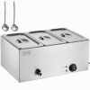 VEVOR KOMERČNÝ ELEKTRICKÝ OHRIEVAČ POTRAVÍN 1500 W 3x8,8 L