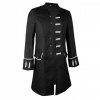 Pánska punk retro kabát Steampunk bunda s (Pánska punk retro kabát Steampunk bunda s)