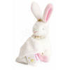 Plyšový zajačik na maznanie Bunny Star Perlidoudou Doudou et Compagnie ružový 10 cm v darčekovom balení od 0 mes