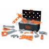 Kufrík s pracovným náradím Black&Decker DIY Tools Box Smoby montovateľné časti 34 doplnkov