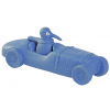 Hračka pes BUGATTI latex,pískací,modrá 19cm Kiwi