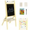 Ikonka Tabuľa na suchú kriedu46x43x89 popolavá