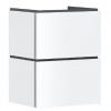 Hansgrohe Xilesa E - Umývadlová skrinka, 62x48x38 cm, 2 zásuvky, matná biela 54290700