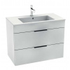 Jika Cube Skrinka s umývadlom, 79x42x61 cm, biela H4537621763001