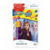 Colorino, 91017PTR, Frozen, sada obojstranných trojhranných pasteliek, 12/24 odtieňov
