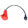 Adaptér Akyga AK-SC-E06 - CEE 7/7 230V/16A na CEE 5-pin 50cm
