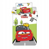 Jerry Fabrics Obliečky do postieľky Cars Champion baby 100x135, 40x60 cm