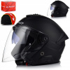 LS2 OF618 VERSO II MATT BLACK otvorená prilba s mixom čierna matná M (57-