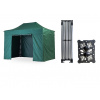 Nožnicový párty stan 3x4,5 m TENTino SMALL HEXAGON Farba opláštenia: 9A - ZELENÁ
