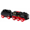Brio World Parná lokomotíva s vodnou nádržou na batérie