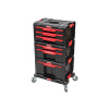 QBRICK SYSTEM PRO 2.0 Vozíková skrinka na náradie s 5 zásuvkami