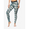Dámske funkčné legíny Icebreaker Merino 200 Oasis Leggings POW AOP - snow aop