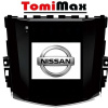 TomiMax Nissan X-Trail, Qashqai TESLA style Android 14 autorádio s WIFI, GPS, USB, BT HW výbava: 8 Core 4GB+64GB PX HIGH
