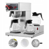 Automatický kávovar na espresso Vevor FRB-286-BD3, strieborný