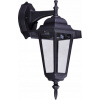 Záhradné nástenné svietidlo - Vonkajšie nástenné svietidlo, čierne, dekoratívne, klasické, nadčasové, Kaja (Nástenná lampa externá nástenná lampa čierna dekoratívna klasická nadčasová kaja)