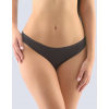 GINA Dámske bavlnené bokové nohavičky brazilky | 16161P - čierna, 42/44