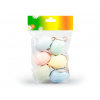 MFP vajíčka plast 6cm/6ks mix farieb (prelis) 2221730