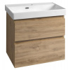 AQUALINE - ALTAIR umývadlová skrinka 61,5x60x37cm, dub emporio AI368