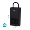 Nedis BTHKB10BK - Schránka na klíče SmartLife| Key Safe | Zámek | Venkovní | IPX5 | Černá