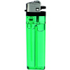 Kamienkový zapaľovač , TC Clear/Chrome Farba: TC Green/Chrome