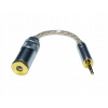Adaptér prechodka 4,4 mm (F) na 2,5 mm (M) Balanced TRRRS meď striebro zlato