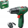 Bosch Home and Garden EasyDrill 1200 aku vrtací šroubovák 12 V, akumulátor, vč. nabíječky, kufřík, 2cestný, 06039D3006