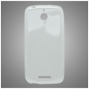 Puzdro gumené HTC Desire 510 priehľadné