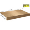 Ecoline Step - 1 BL schod bez nosu 9509 Dub classic