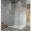 Gelco VARIO WHITE jednodielna sprchová zástena na inštaláciu k stene, matné sklo, 1200 mm, GX1412GX1015