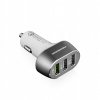 Rýchla nabíjačka do auta QC 3.0 12/24 V x3 USB MODECOM CU3