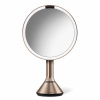Simplehuman Kozmetické zrkadlá - Kozmetické zrkadlo s LED Dual light osvetlením, Zlatá ST3053