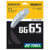 Badmintonový výplet Yonex BG 65 (10 m) - black (0.70 mm)