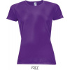SOL'S | Sporty Women, Dámske šport. tričko, fialová dark, XL
