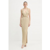 Šaty Guess VANYA zelená farba, maxi, priliehavé, W5YK0O Z0210 W5YK0O.Z0210 M