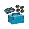 Makita 197626-8 Akumulátory 4x 18V, 5,0Ah + systainer